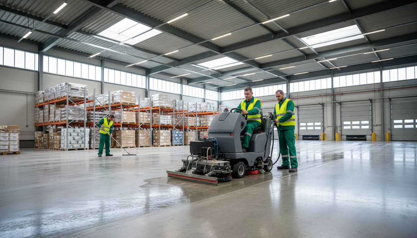 Nettoyage industriel à Massy (91) — Propreté B2B